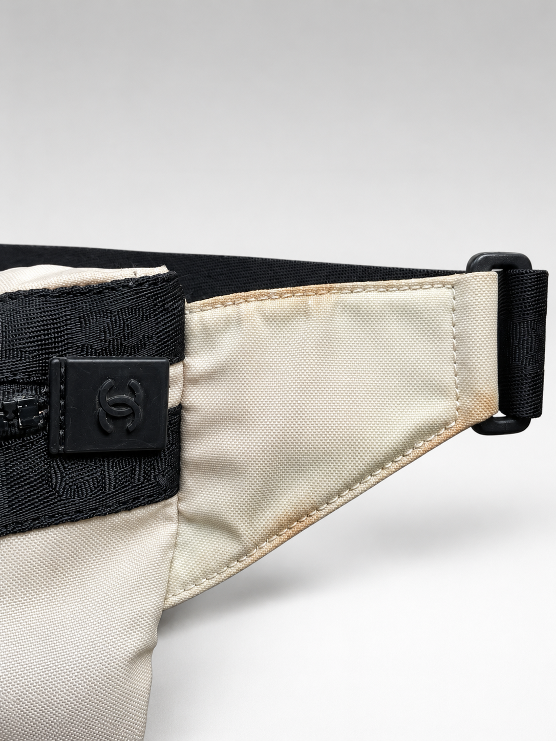 Vintage Chanel Sport Line Waist Body Bag - Early 2000s Archive