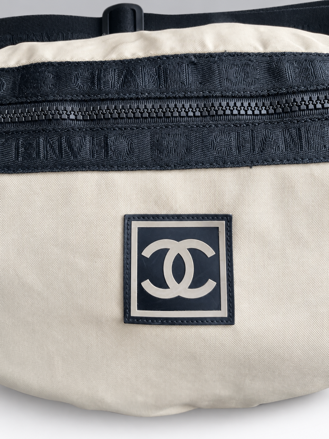 Vintage Chanel Sport Line Waist Body Bag - Early 2000s Archive