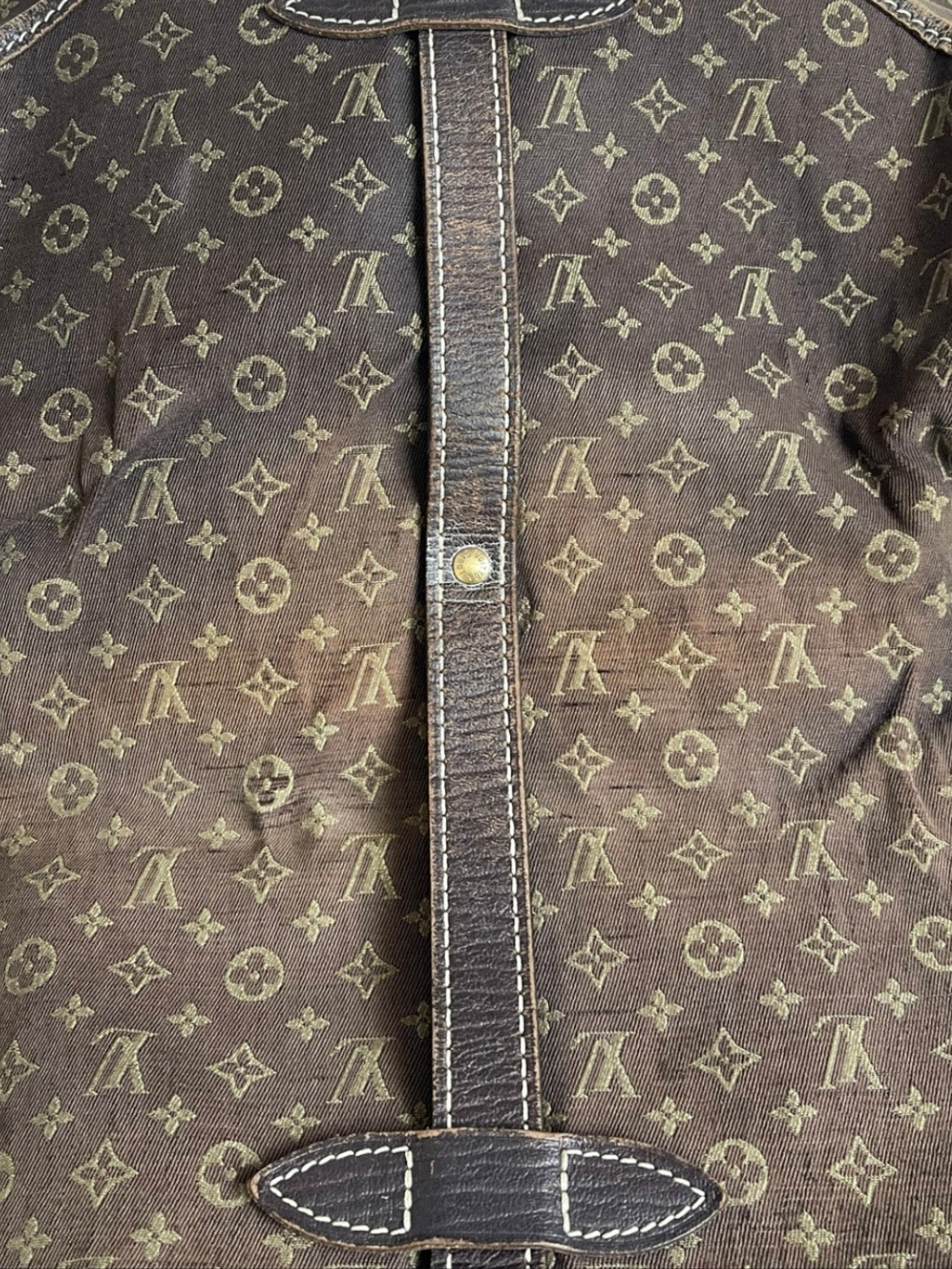 Louis Vuitton Vintage Mini Lin Saumur 30 Monogram Shoulder bag II