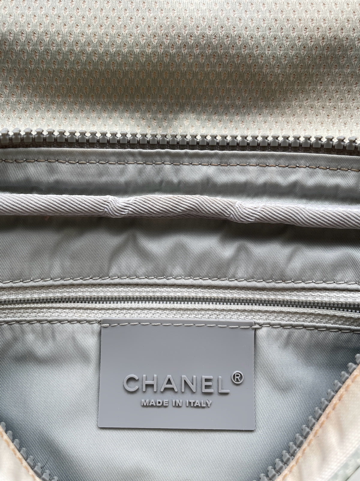 Vintage Chanel Sport Line Camellia CC Flap Shoulder Bag - Early 2000s Archive