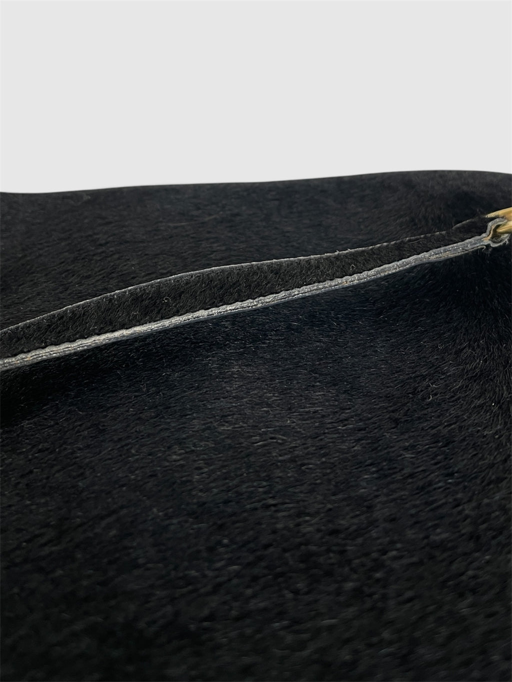 Vintage Gucci Tom Ford era FW 2006 runway Horsebit pony hair Crossbody Bag Jumbo
