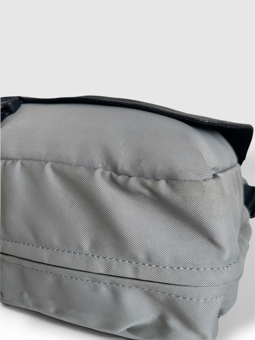 Vintage Chanel Sport Line Messenger Bag Grey Black - Early 2000s Archive