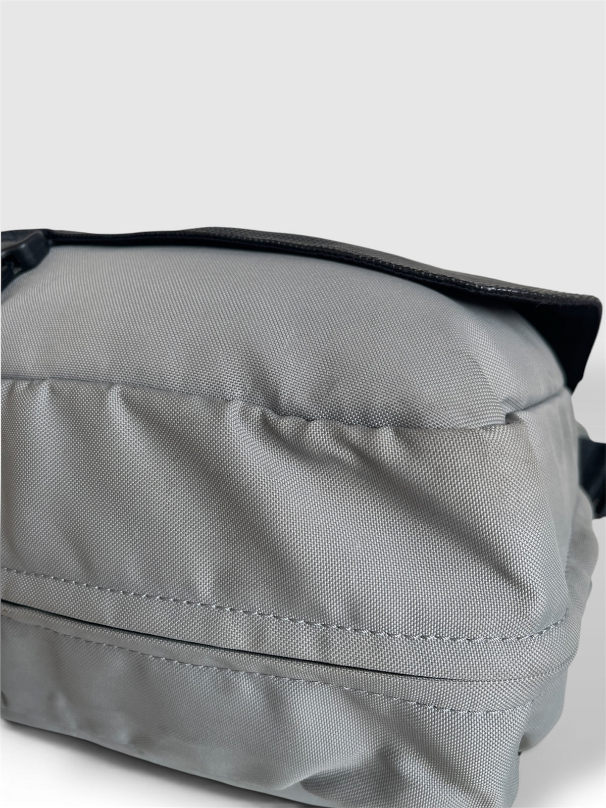 Vintage Chanel Sport Line Messenger Bag Grey Black - Early 2000s Archive