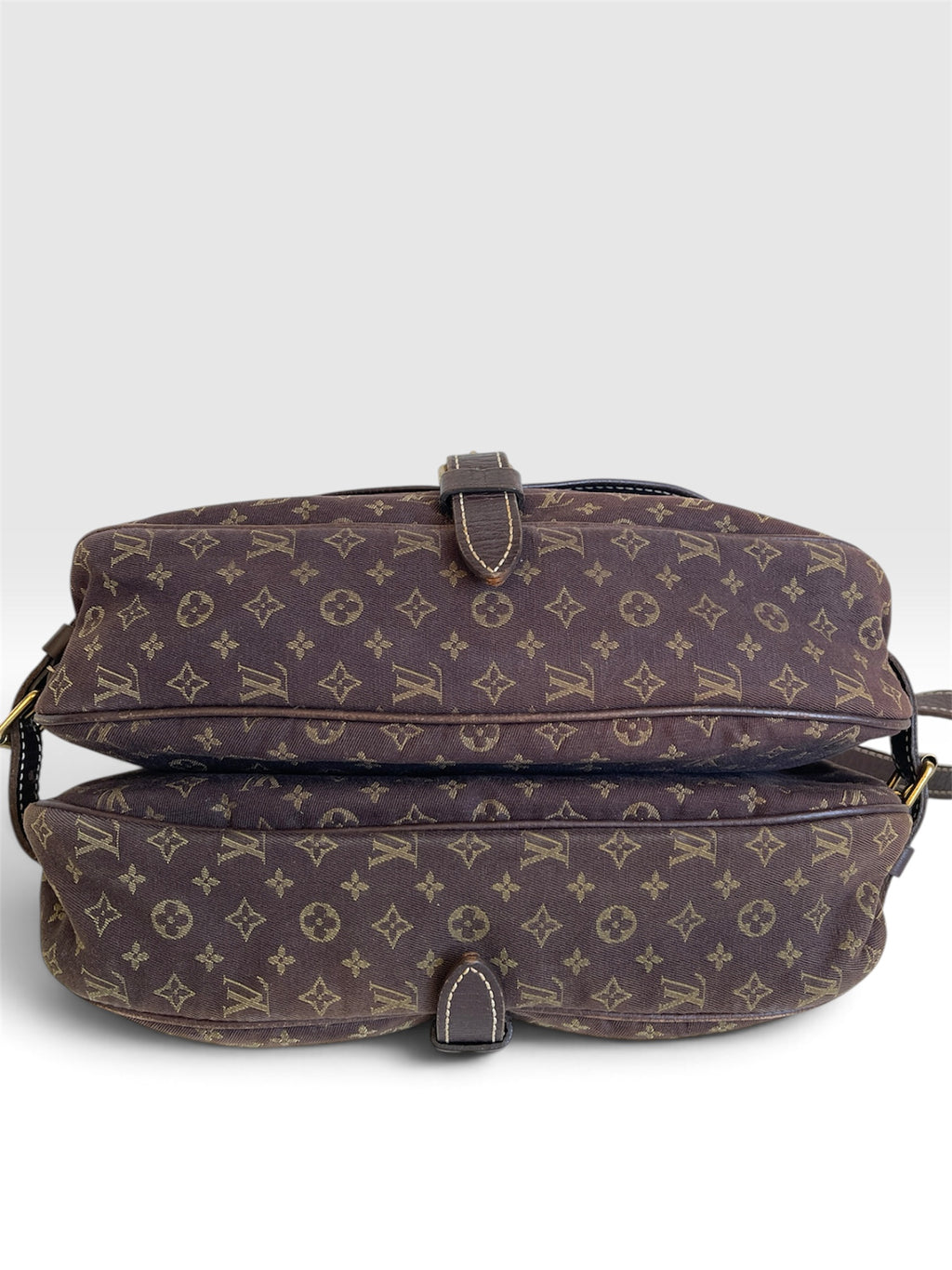 Louis Vuitton Pre-Owned Mini Lin Saumur 30 Monogram Shoulder Bag