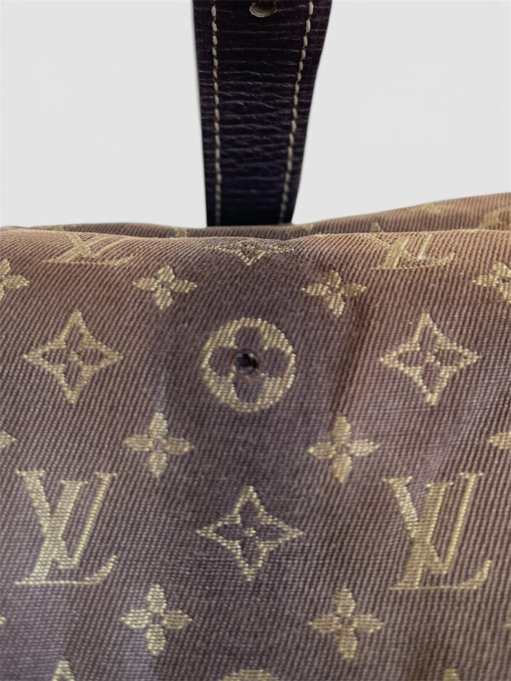 Louis Vuitton Pre-Owned Mini Lin Saumur 30 Monogram Shoulder Bag