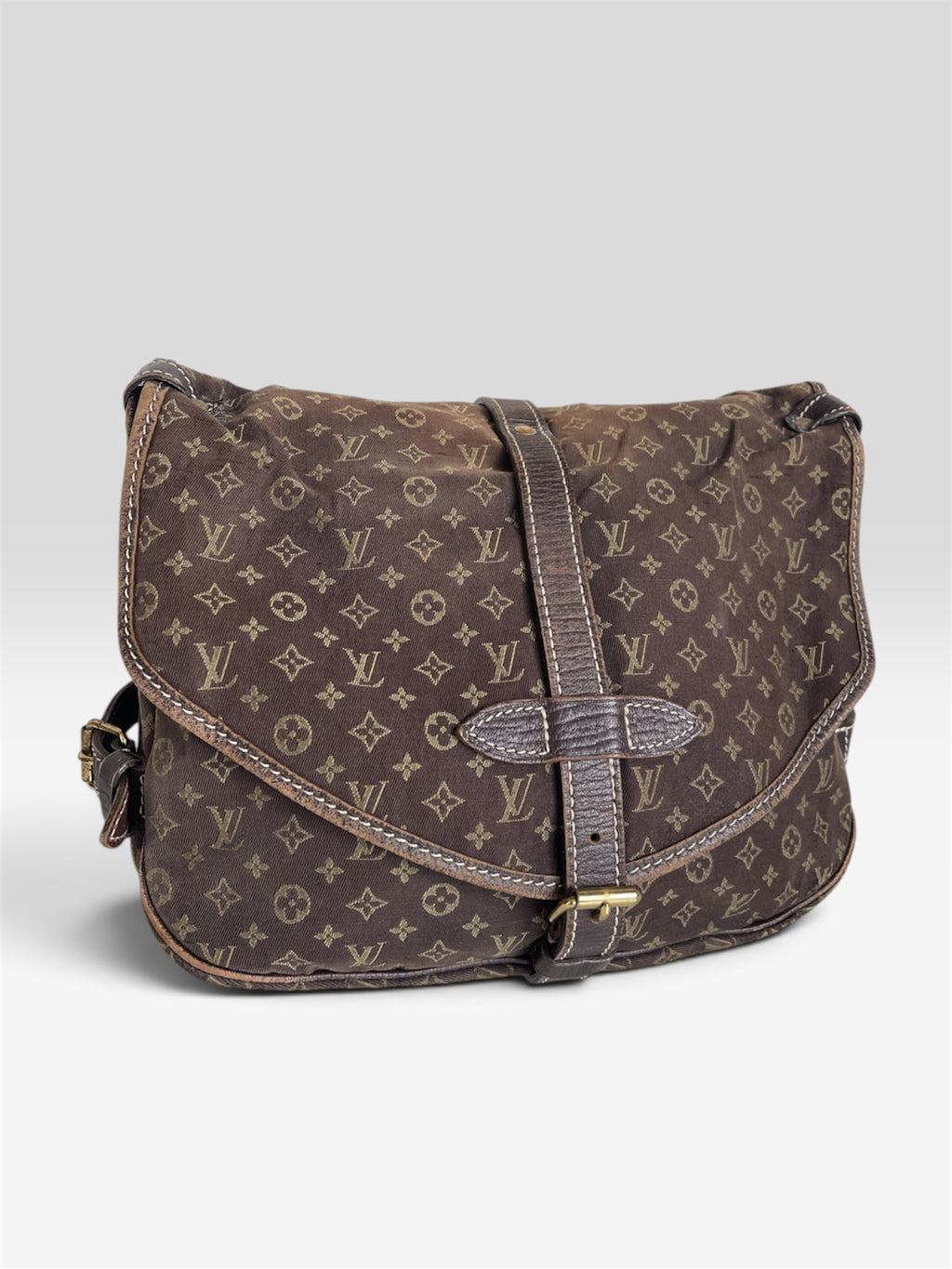 Louis Vuitton Vintage Mini Lin Saumur 30 Monogram Shoulder bag II