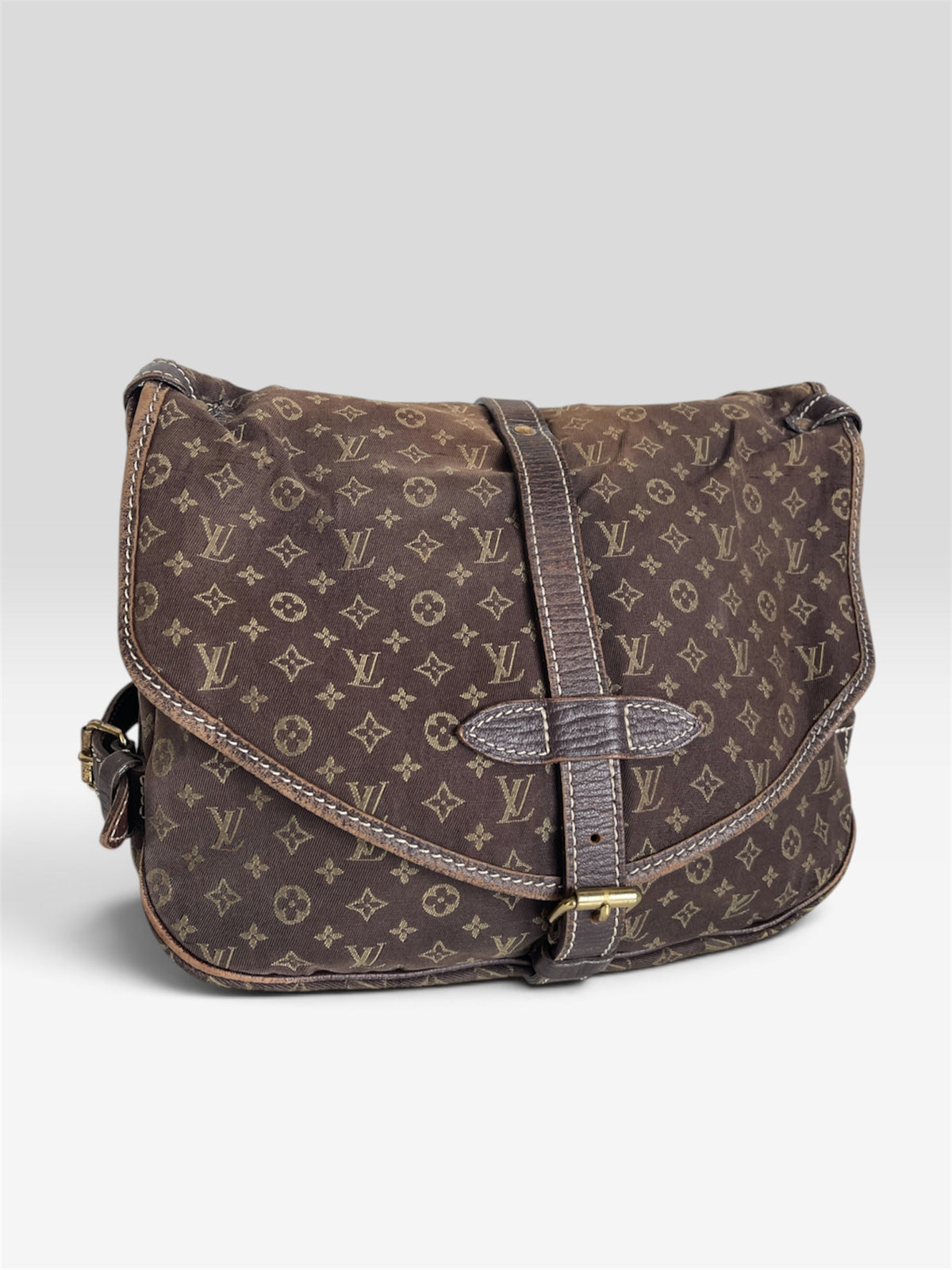 Louis Vuitton Vintage Mini Lin Saumur 30 Monogram Shoulder bag II