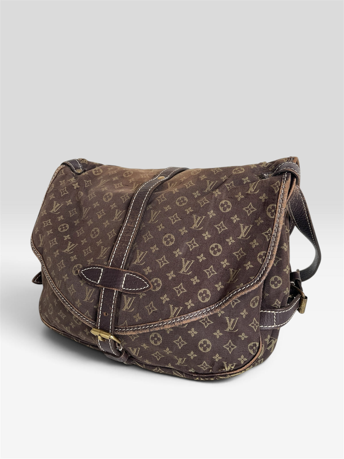 Louis Vuitton Vintage Mini Lin Saumur 30 Monogram Shoulder bag II