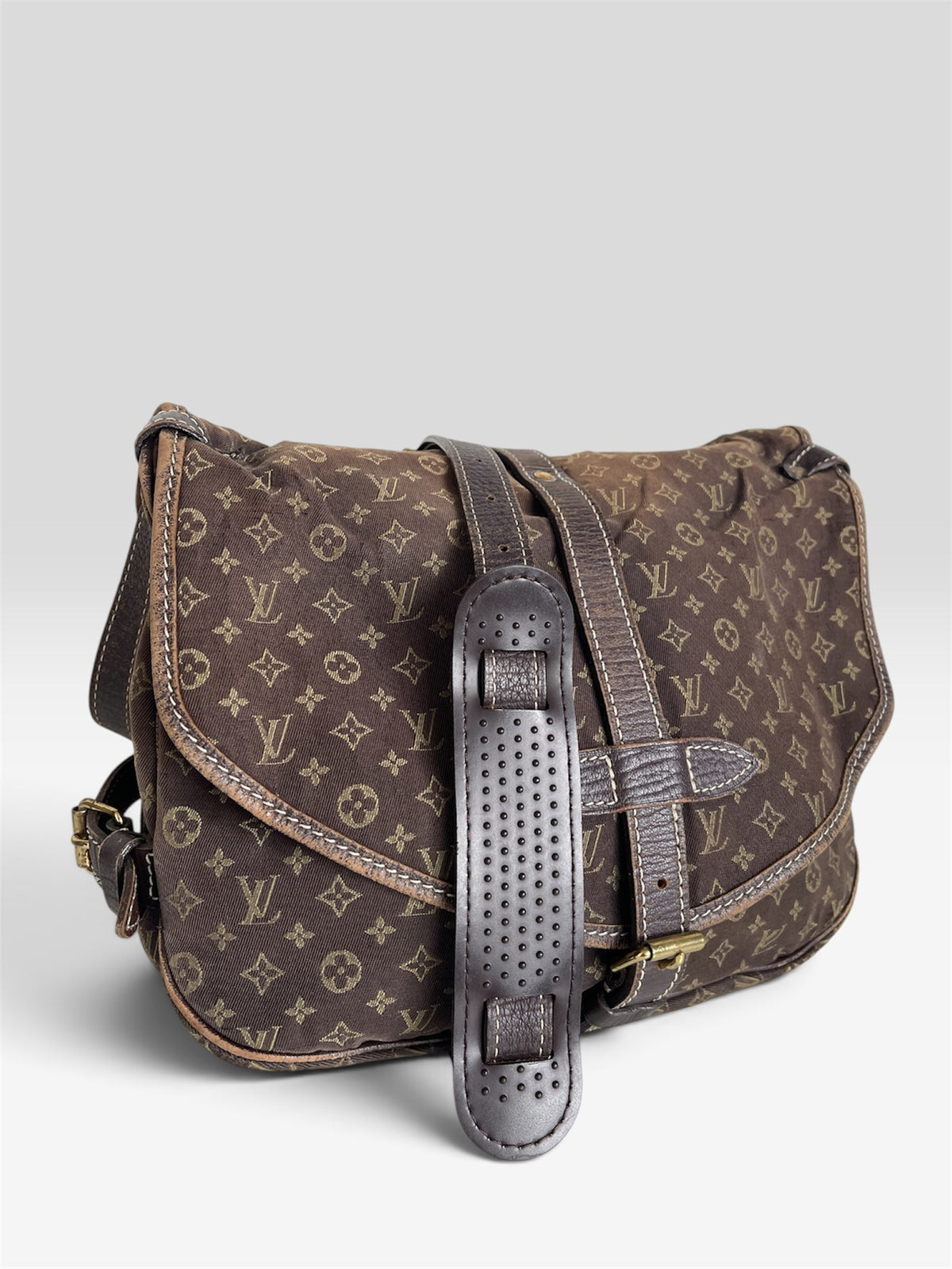 Louis Vuitton Vintage Mini Lin Saumur 30 Monogram Shoulder bag II