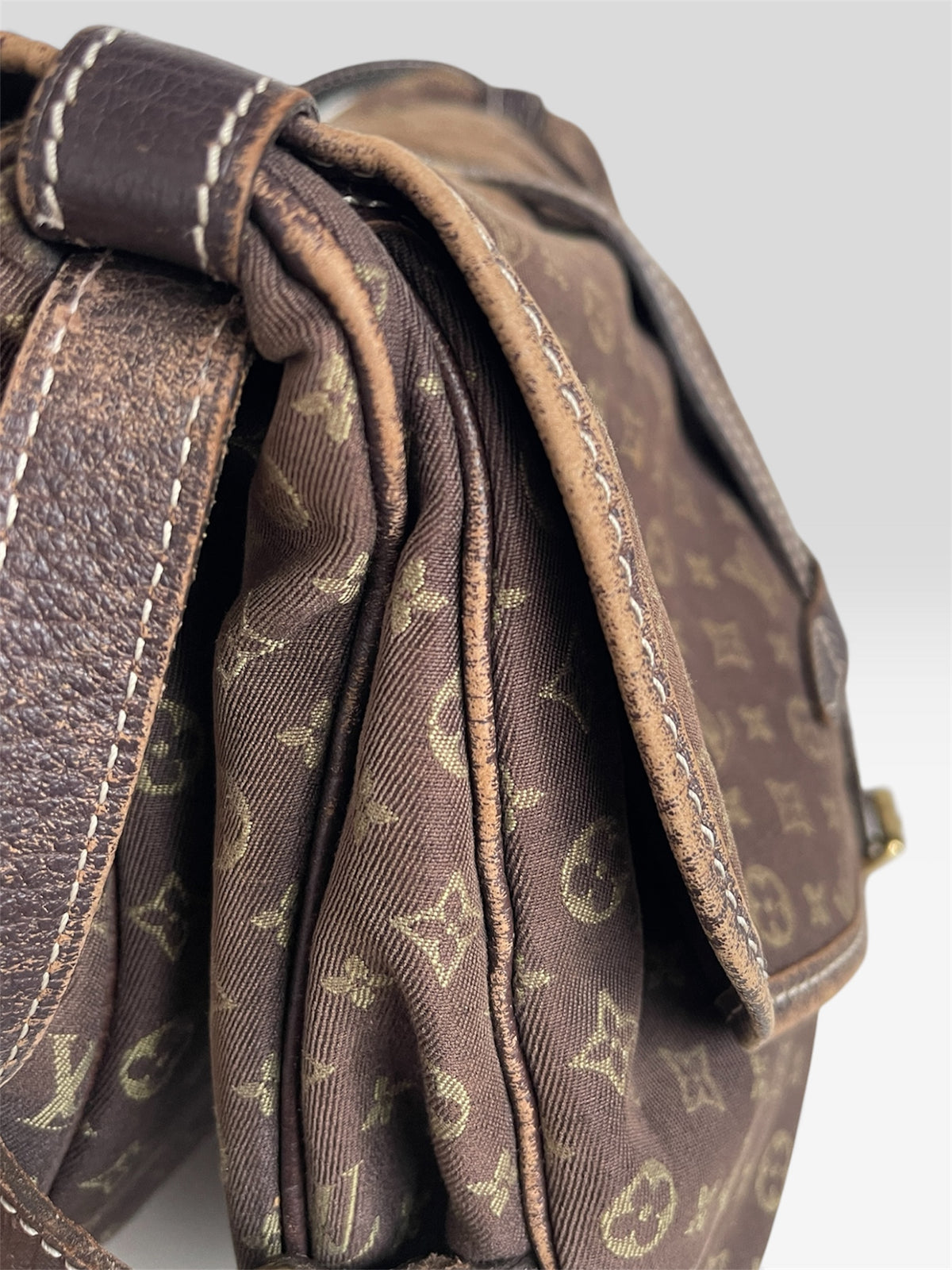 Louis Vuitton Vintage Mini Lin Saumur 30 Monogram Shoulder bag II