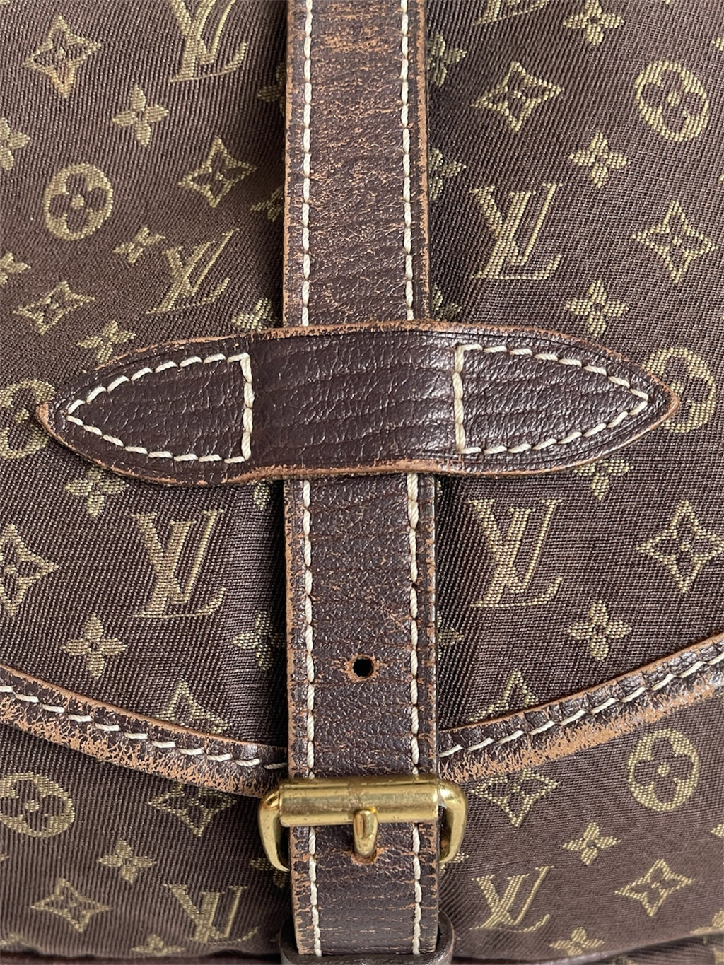 Louis Vuitton Vintage Mini Lin Saumur 30 Monogram Shoulder bag II