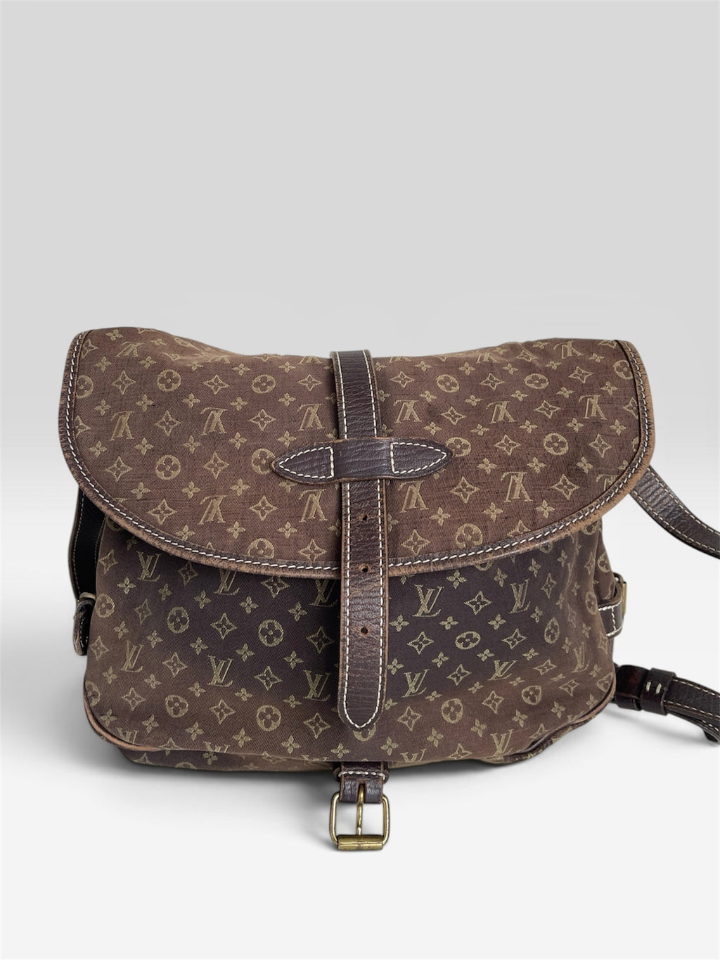 Louis Vuitton Vintage Mini Lin Saumur 30 Monogram Shoulder bag II