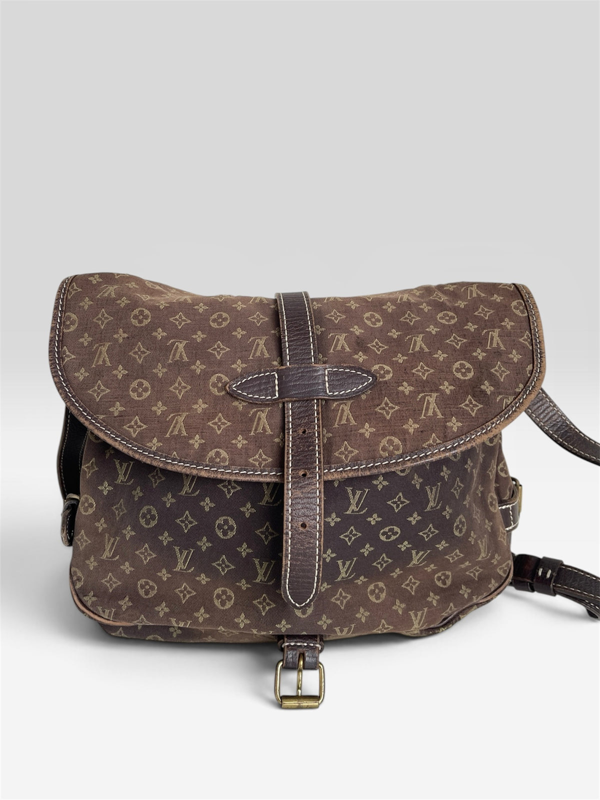 Louis Vuitton Vintage Mini Lin Saumur 30 Monogram Shoulder bag II