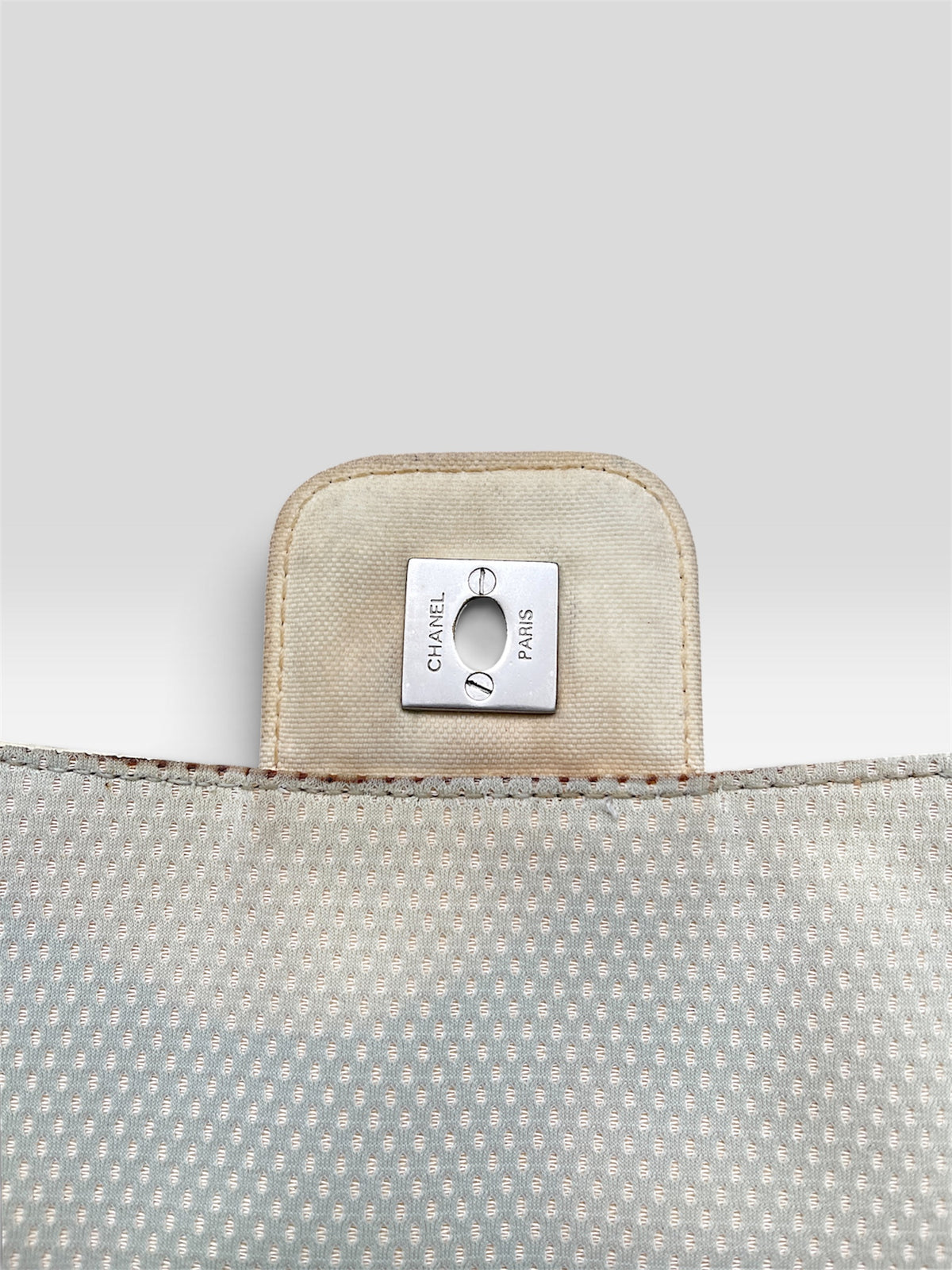 Vintage Chanel Sport Line Camellia CC Flap Shoulder Bag - Early 2000s Archive