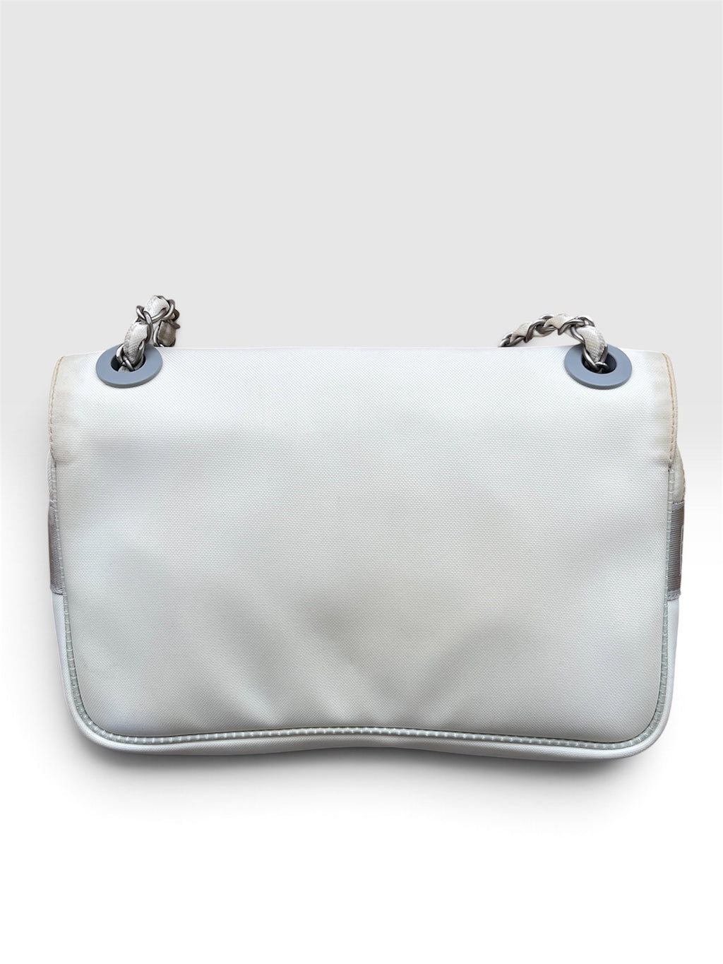 Vintage Chanel Sport Line Camellia CC Flap Shoulder Bag - Early 2000s Archive