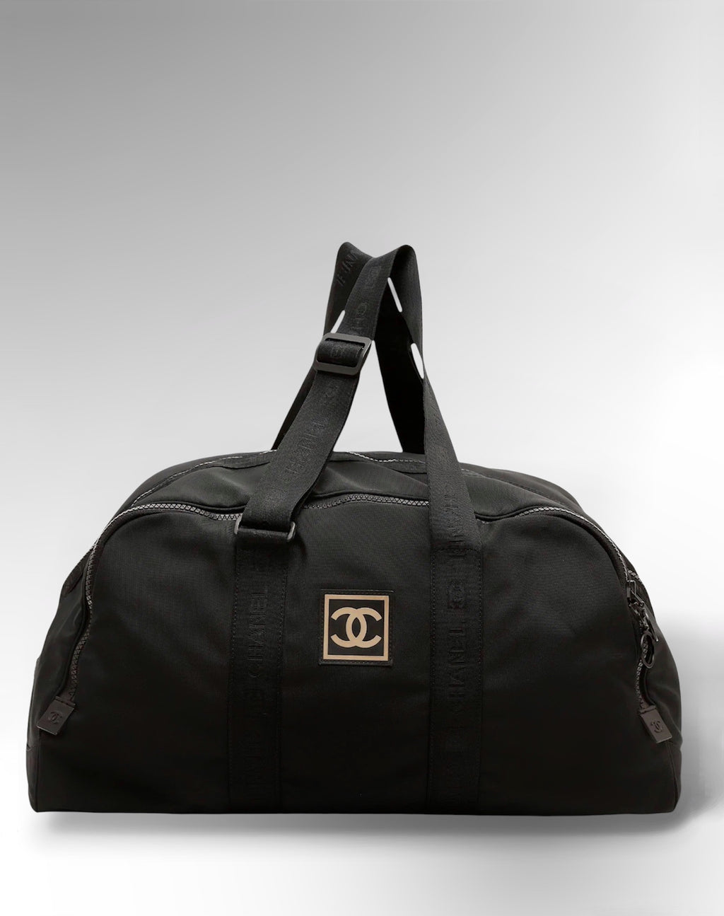 Vintage Chanel Sport Line Duffle Gym Bag - Early 2000s Archive