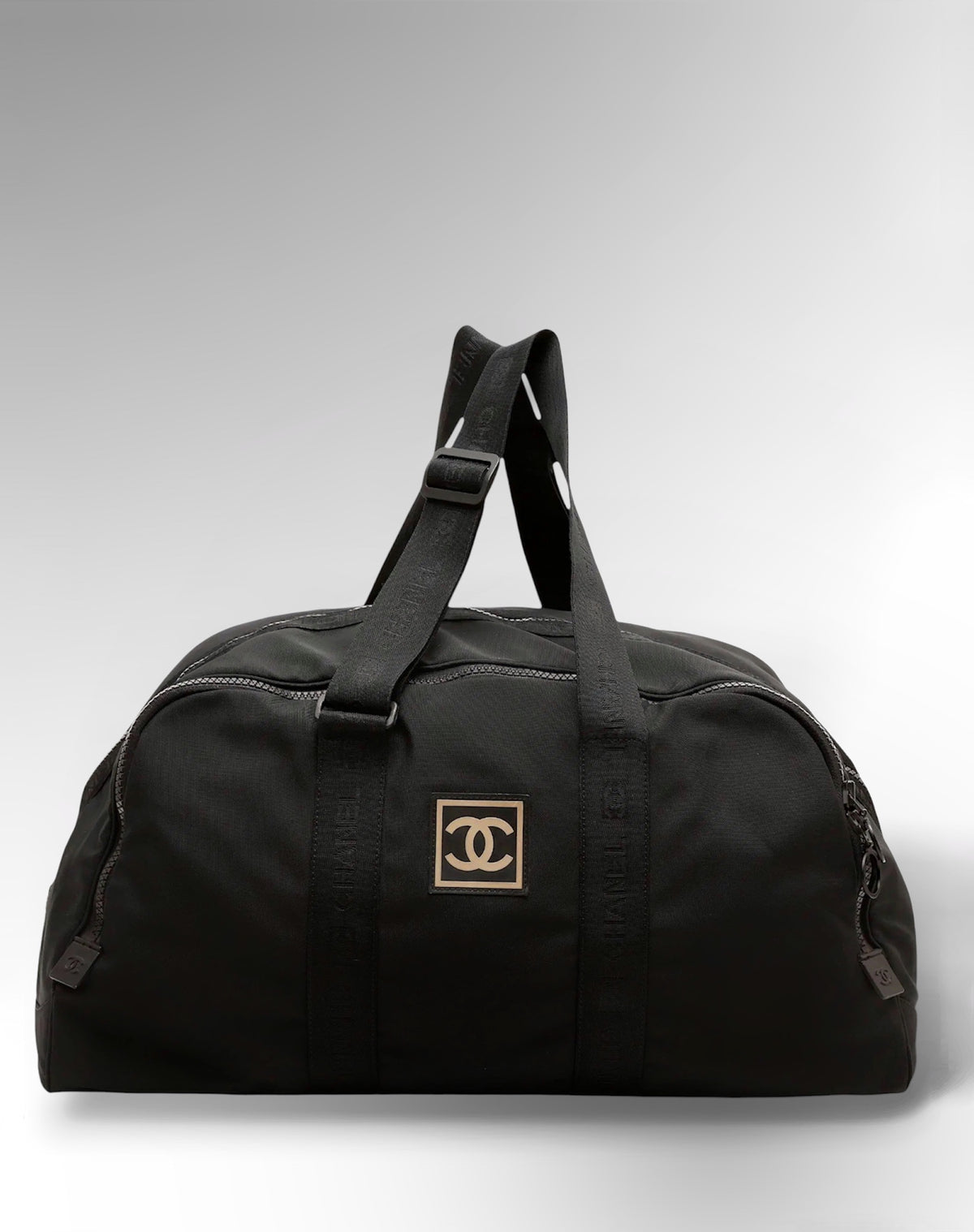 Vintage Chanel Sport Line Duffle Gym Bag - Early 2000s Archive