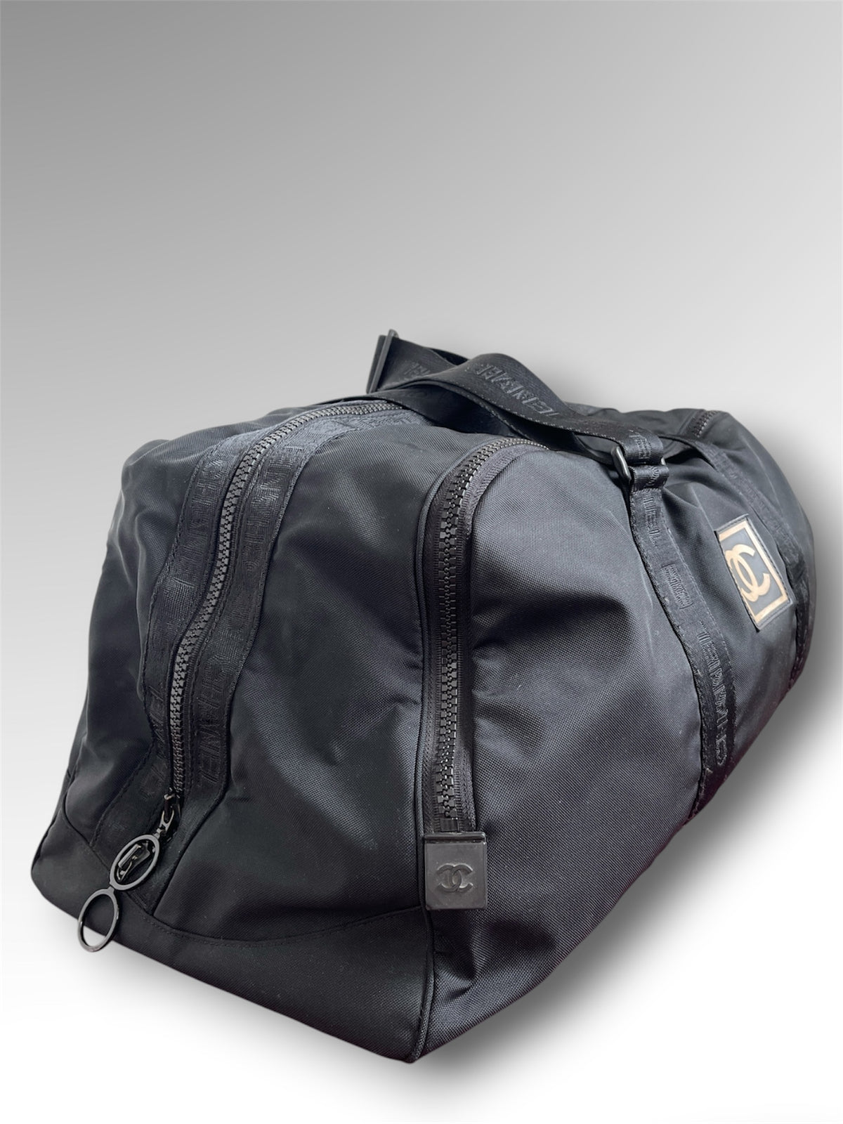 Vintage Chanel Sport Line Duffle Gym Bag - Early 2000s Archive