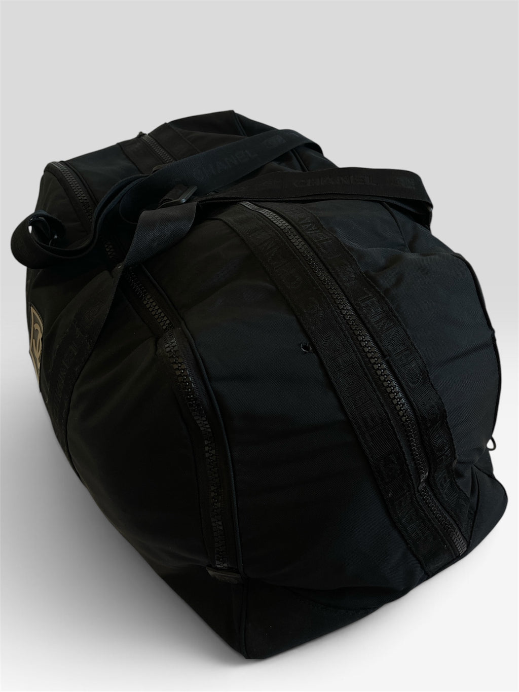 Vintage Chanel Sport Line Duffle Gym Bag - Early 2000s Archive