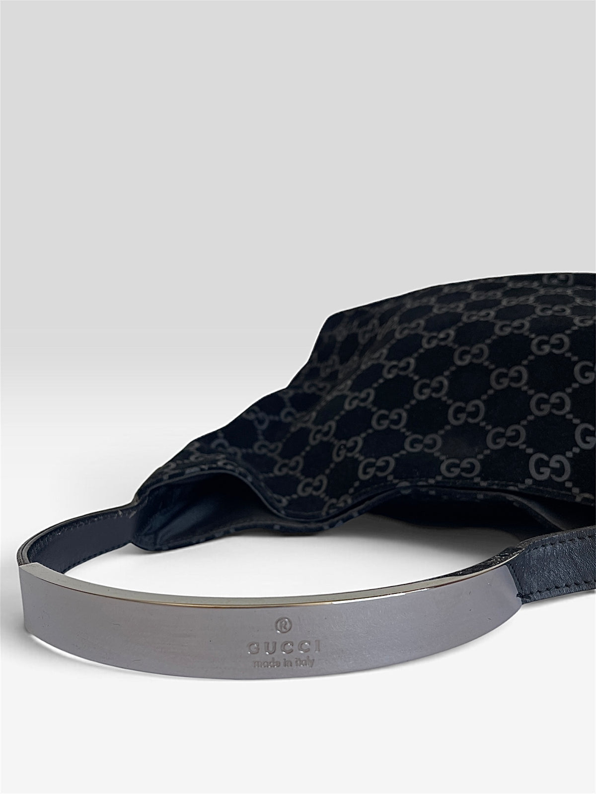 Vintage Gucci Monogram Handle Bag Metal Handle - Early 2000s Archive
